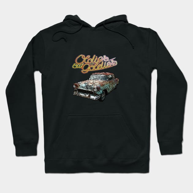 1955 Chevrolet Bel Air Hoodie by ElArrogante